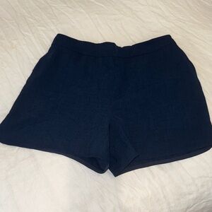Lululemon Athletica Dark Blue High Waist Shorts